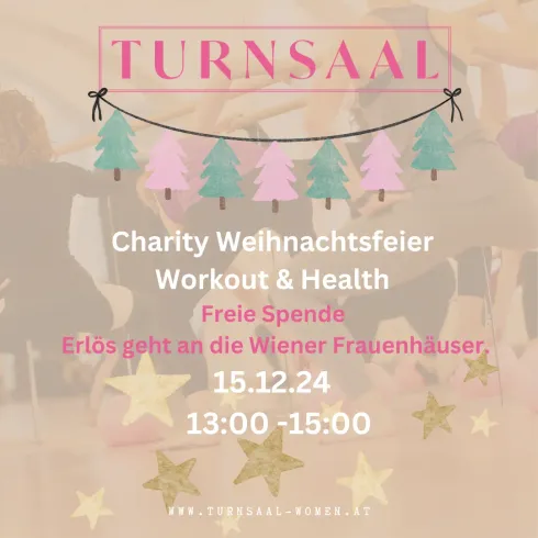 Charity Weihnachtsfeier Workout & Health für den guten Zweck